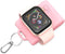 Portable Wireless Charger for Apple Watch, 2000mAh Smart Keychain Power Bank Mini Power Emergency Pod Compact Magnetic iWatch Charger for Apple Wa...