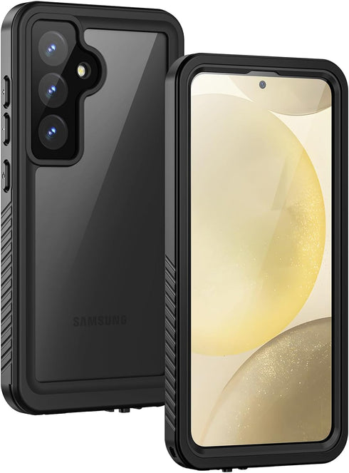 Lanhiem for Samsung Galaxy S24+ Plus Case, IP68 Waterproof Dustproof Case with Built-in Screen Protector, Rugged Full Body Shockproof Protective C...