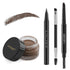 LAVONE Eyebrow Stamp Pencil Kit for Eyebrows Makeup, with Waterproof Eyebrow Pencil, Eyeliner, Eyebrow Pomade, and Dual-ended Eyebrow Brush - Dark...