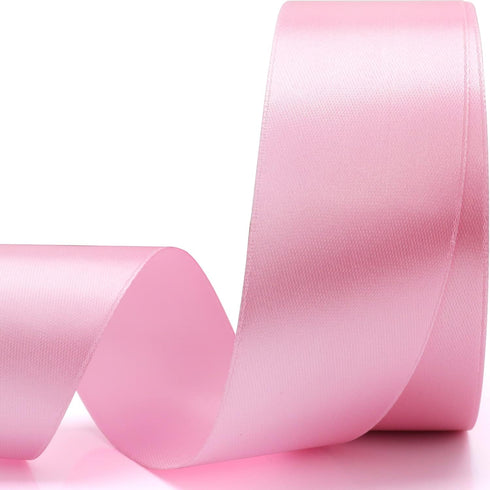 1-1/2 inch, Pink Ribbon for Gift Wrapping 50 Yards Perfect Wedding Party Wreath Sewing DIY Hair Accessories Decoration Floral Hair Balloons Other ...