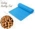 468-Cavity Dog Treat Mold,Mini Round Silicone Mold Dog Treats Pan for Cookies, Pet Treats Baking Mold Small Dot Cake Decoration(Blue)...