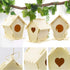 2 Set Unfinished Wooden Birdhouses Kit for Children to Build and Paint Bird House Kids DIY Arts Crafts Kits Bird Feeder Kit for Girls Boys Toddler...