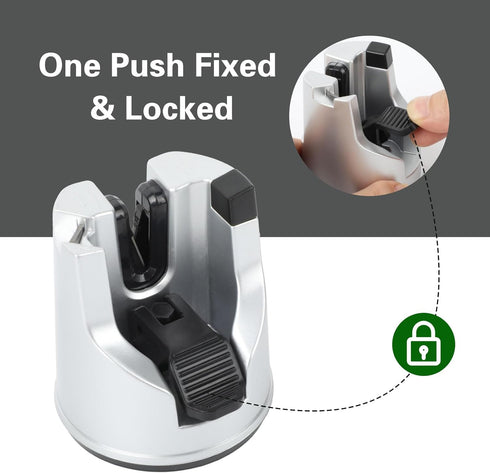 Easy-to-Use Kitchen Knife Sharpener for Kitchen Knives and Scissors - Keep Your Blades Sparkling!...