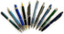 15 Misprint Metal Ballpoint Ink Pens - Assorted...