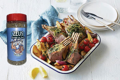 Zeus: Father of Spice, Primos Grecos All Purpose Greek Seasoning and BBQ Rub...