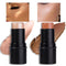 evpct 2Pcs Cream Contour Foundation Stick for Neutral Skin Highlighter & Bronzer Pen Face Brightens & Shades Pencil Highlighting Shade Longwear Ma...