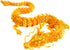 3D Printed Dragon - Articulated and Posable Toy for Car Decoration - Strikingly Realistic Dragon crystal Figure gifts (Gold)...