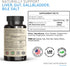 TUDCA Milk Thistle 1250mg - Liver Support, Liver Health, Gallbladder Supplements *USA Made and Tested*, Tudca Supplement, Bile Salts Supplement, L...