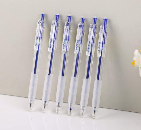 1901 Retractable Ballpoint Pen with Soft Grip, Fine Point 0.7mm, 40-Pack (Blue Ink)...