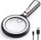 20X 30X Coin Magnifier, USB Rechargeable Lighted Magnifying Glass with Light Handheld for Currency Seniors Reading Crafts Jewelry Hobbies...