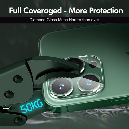 3PCS Rear Back Camera Lens Protector Tempered Glass for iPhone 13 Pro/13 Pro Max - HD Clear Full Coverage Guard...