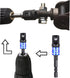 1/2" Scissor Jack Adapter for Use with 1/2 Inch Drive/Impact Drills/Ratchet or Standard Drive Sockets or 13/16 Inch Lug Wrench/Tire Iron or Socket...
