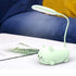 LED Desk Lamp for Kids, Cute Cat Lamp USB Rechargeable Reading Light,Portable LED Table Light, Flexible Gooseneck Eye-Care Cartoons Small Desk Lam...