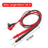 2 Pair Banana Plug Multimeter Probe Test Lead Cable, 1000V, Length 60cm, Black & Red...