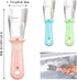 3 PACK Refrigerator Ice Shovel Freezer Kitchen Cleaning Spatula Stainless Steel ice Shovel Ice Remover Scoop Freezer Cleaning Shovel Ice Removal A...