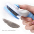 Dog Brush Cat Brush with Massage Particles, Cat Brush with Release Button Easy to Remove Loose Undercoat, Pet Grooming Brush Tool Suitable for Pet...