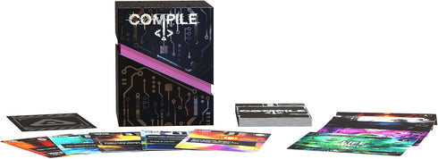Greater Than Games: Compile: Main 1 - Area Control Strategy Card Game, Play As Competing Artificial Intelligence, Ages 14+, 2 Players, 20 Min...
