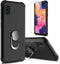 Compatible with Galaxy A10e Case with Soft TPU Screen Protector, Ring Magnetic Holder Kickstand Shockproof Protective Phone Cover Case for Samsung...