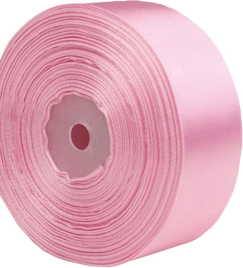 1.5" Single Face Satin Ribbon 50 Yards Roll for Gift Wrap Sewing Projects Crafting Projects DIY Bow Wedding Decoration (Pink)...