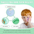 Kids Ice Pack, Hot or Cold Pack Gel Cooling Pad, Reusable for Injuries Medical Health,Swelling and Pain Relief, Tired Eyes, Child Injury, Headache...