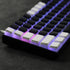 YMDK 117 PBT Double Shot Doubleshot Shine Through ANSI ISO OEM Profile Pudding Keycaps Key caps Sealed Legend for MX Mechanical Keyboard 61 68 87 ...