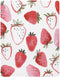 Fitted Crib Sheet Watercolor Strawberries Baby Sheets for Standard Crib Toddler Mattress Cover, Soft Microfiber Breathable Mattress Cover,27" x 39...