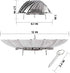 Collapsible Vegetable Steamer - Stainless Steel Basket for Instant Steam Pot for Veggie Fish Seafood Perforated Folding Steamers Insert Rack Metal...
