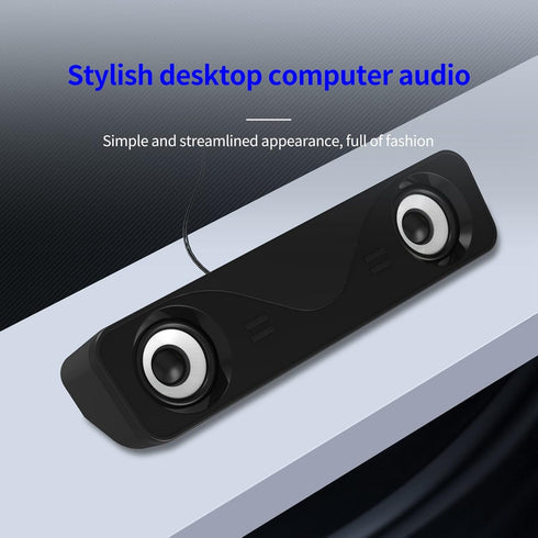 Desktop Computer Speakers Gaming Laptop Speaker USB Powered Speaker Portable Mini Sound Bar Sound...