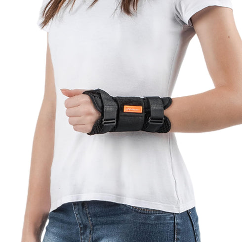 Comfort Air Orthosis for Left Hand Brace - Pain Relief Wristbands, or Tendonitis, Arthritis, Sprains, Carpal Tunnel - Non-Slip Grip, Adjustable St...