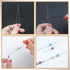 YETOOME 18 Pieces Beading Needles, 6 Sizes Beading Embroidery Needles, Big Eye Collapsible Beading Needles Set for Jewelry Making...