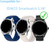 Screen Protector Compatible for TOOBUR IDW23 Smartwatch (3 Pack) 9H Tempered Glass Film Clear...