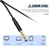 EP-06 Metallic Wired Earbuds in-Ear Earphones,Build-in Microphone Noise Isolating Headphone,with 3.5mm Jack Long Cord 10mm Large Drivers HD Bass A...