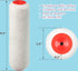 Paint Roller Covers, 3 Pack, 9.5" Roller Covers for Paint Rollers, Naps for Paint Roller Brush, House Painting Supplies, Roller Naps for Roller Fr...