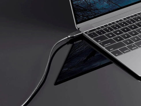 Monoprice Essentials USB-C to USB-C 2.0 Cable - 480Mbps, 5A, 26AWG, 4m (13.1 ft) Black...