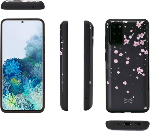 TORU CX PRO Case for Galaxy S20 Plus, with Card Holder | Slim Protective Cover with Hidden Credit Cards Wallet Flip Slot Compartment Kickstand | I...