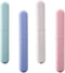 4 Pack Toothbrush Travel Case Portable Travel Toothbrush Holder Breathable Plastic Toothbrush Covers Toothbrush Container Toothbrush Protector for...