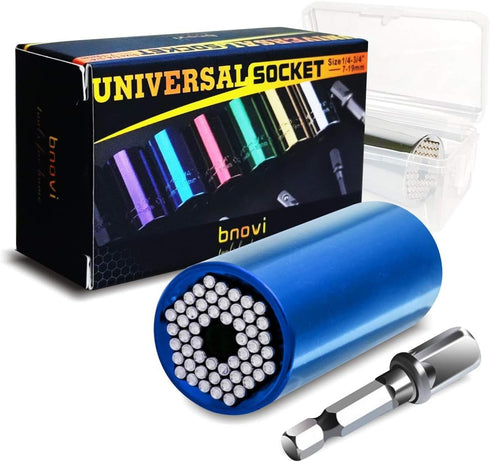 Universal Socket Wrench Set Tools Multi-Size in One Self Adjustable for Regularity or Irregularity Screw Improvement for Home DIY Christmas Gifts ...