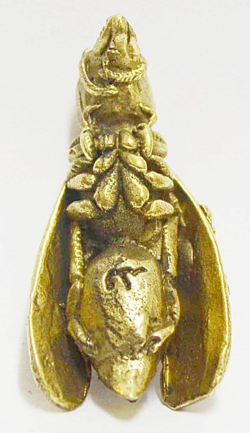 WitnyStore Tiny 1½" Buddhist Wasp Powerful of Millionaire Wealthy and Rich Prosperous Symbol Traditional Thai Belief Amulet Miniature Collectible ...