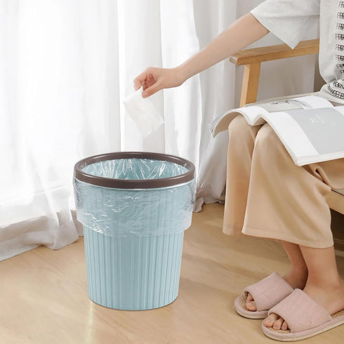 1.2 Gallon Small Clear Trash Bag, Bathroom Trash Can Liners, 75 Counts...