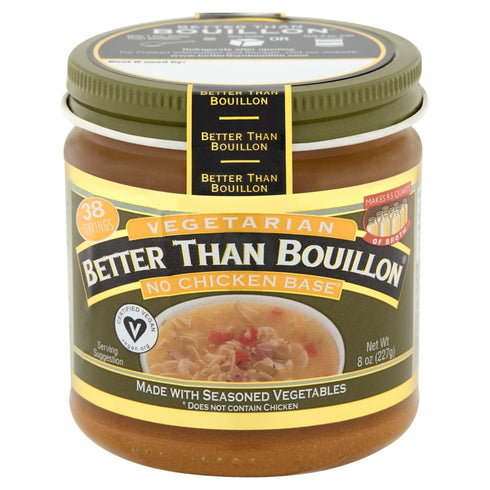 Better Than Bouillon, No Chicken Base, Vegan Certified 8 oz....