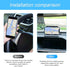 Car Phone Holder Mount, Silicone Carbon Fiber Pattern Car Phone Mount for Automotive Dashboard, Universal for iPhone Pro Max SE XS XR Plus, Samsun...