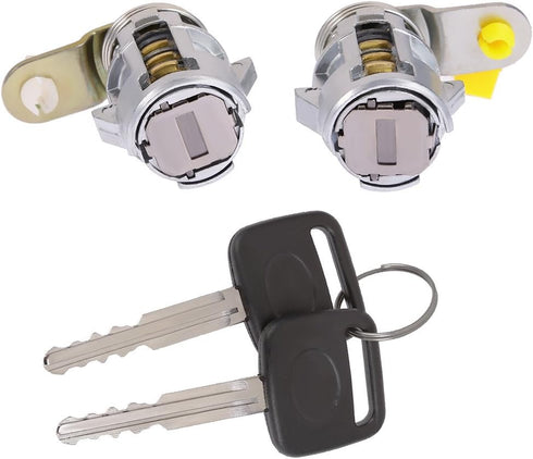 Door Lock Set w/Key (L&R) Replacement for Toyota 4runner 89-98 for Toyota Pickup 89-95...