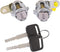 Door Lock Set w/Key (L&R) Replacement for Toyota 4runner 89-98 for Toyota Pickup 89-95...
