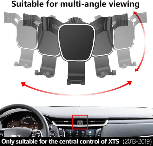 Car Phone Holder for Cadillac XTS 2013-2019 Auto Accessories Navigation Bracket Interior Decoration Mobile Cell Phone Mount...