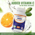 Vitamatic MSM 2000 mg with Vitamin C 75mg per Serving - 180 Veg Capsules - Vitamin C Aid in better absopriton of MSM (Methylsulfonylmethane) - Non...