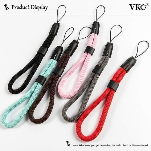 Soft Camera Wrist Strap, Rope Camera Hand Strap for Point-and-Shoot Camera,Mirrorless Camera,Small Camera Hand Strap Black...