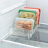 YouCopia FreezeUp Freezer Rack 12" BPA-Free Fridge Organizer with Adjustable Dividers and Handles for Frozen Food Box and Meal Storage, Clear...