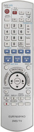 AIDITIYMI EUR7659YKO Replace Remote Control fit for Panasonic DVD VCR Recorder DMR-ES15 DMR-E35V DMR-ES30V DMR-ES10 DMRES15 DMRES30V DMRES10 DMRE3...