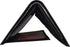 Marshal 100% Genuine Leather Bi-fold Badge Holder Black #2517TA...