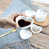 Heart-shaped Multipurpose Ceramic Sauce Dish Seasoning Dishes Sushi Dipping Bowl Appetizer Plates Serving Dish Saucers Bowl(Set of 4)...